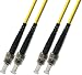 15M Singlemode Duplex Fiber (9/125) - ST to ST