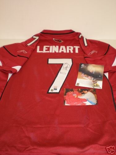 Matt Leinart Autographed Arizona Cardinals Authentic Reebok Jersey