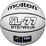 molten(モルテン)合皮バスケ白WW7号 MTB7WSLW