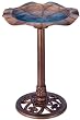 Gardman BA01282 Lily Bird Bath Antique Copper