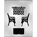 CK Products 3-D Garden Bench Chocolate Mold