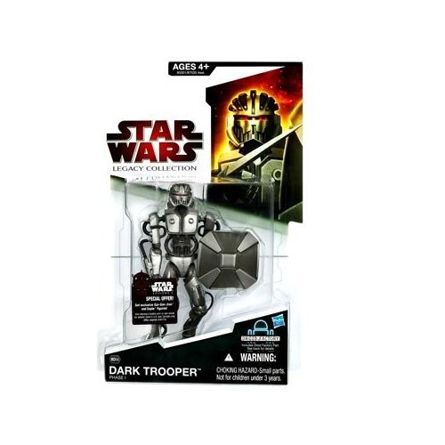 Star Wars 2009 Legacy Collection Dark Troooper BuildADroid 3 3/4 Inch Action Figure BD No. 56