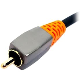 AudioSource DR21AS Digital Coaxial Cable 4 feet (1.2 m) RCA male to RCA male by 