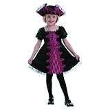 Pink Pirate Dress Up Halloween Costume - Size Girls Large 10-12