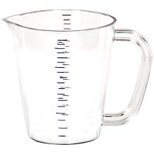Carlisle 4314207 Clear 1 Pint Measuring Cup (Case of 6)