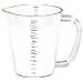 Carlisle 4314207 Clear 1 Pint Measuring Cup (Case of 6)