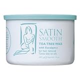 SATIN SMOOTH TEA TREE WAX 14oz