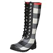 Chooka Women's Buffalo Bone Lace-up Rain Boot