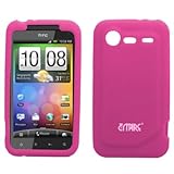 EMPIRE Hot Pink Silicone Skin Case Cover for Verizon HTC Droid Incredible 2 ....