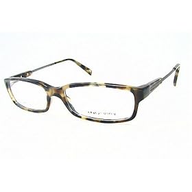 GIORGIO ARMANI 416 Havana Beigeblue PJU Optical Frame Eyeglasses 54x16