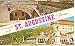 Greetings From St Augustine Florida Postcard 1964