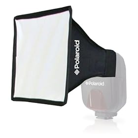 Polaroid Universal Studio Soft Box Flash Diffuser (7 x 6 Screen) For The Olympus Evolt PEN E-P3, PEN E-P2, E-PL1, E-PL2, PEN E-PL3, E-PL5, E-PM1, E-PM2, GX1, OM-D E-M5, E-30, E-300, E-330, E-410, E-420, E-450, E-500, E-510, E-520, E-600, E-620, E-1, E-3, E-5 Digital SLR Cameras