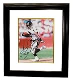 Andre Rison signed Atlanta Falcons 8x10 Photo ''BAD MOON'' Custom Framed