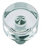 Tools & Hardware : Atlas Homewares 3146-CH 1.4-Inch Round Optimism Knob, Polished Chrome