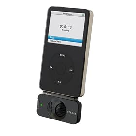 The new Belkin F8Z082-BLK TuneTalk Stereo for iPod Videos