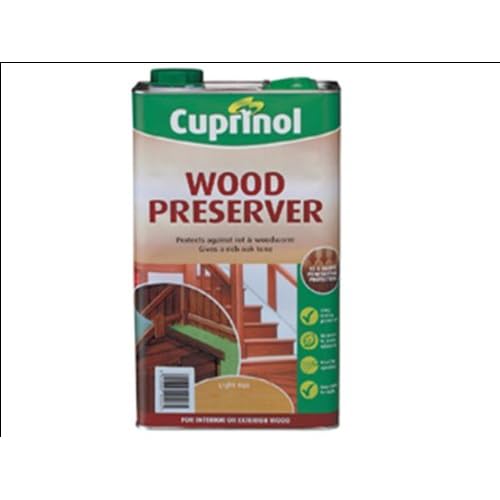 Cuprinol Wood Preserver Dark Oak 5 Litre