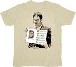 The Office D.W.I.G.H.T. Tan T-shirt Tee