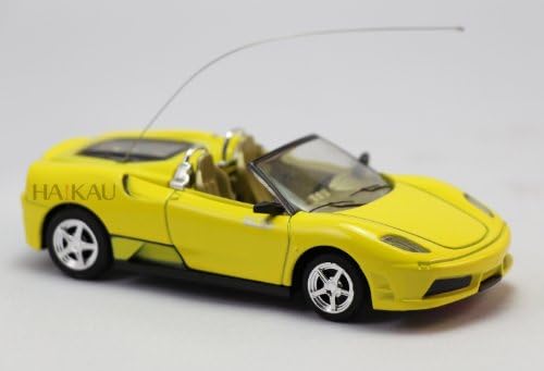 It controls by an iPhone application. Radio control car (1:43) Open car (Yellow) Remote Control Alloy Car Yellow XL.777-4