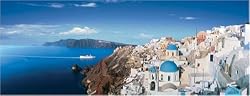 Ravensburger Santorini, Greece - 1000 Piece Panorama Puzzle