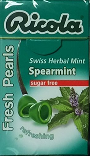 Ricola Breath Mint Spearmint (Pack of 12)