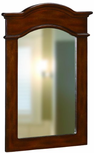 Belle Foret 80053  Single Mirror, Dark Cherry