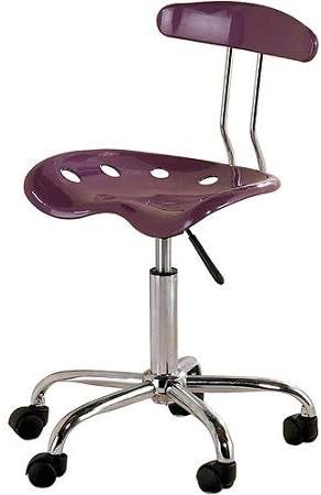 Tractor Seat Chair Purple Berry