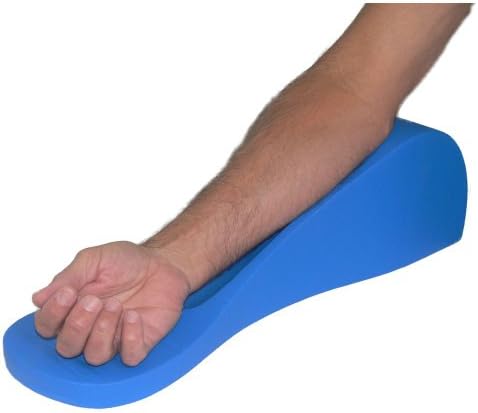 TK Manufacturing Blood Drawing (Phlebotomy) Padded Nonabsorbent Royal Blue Arm Cradle