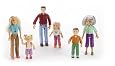 Fisher Price Loving Family Figures:Grandma, Brother, Mom, Dad, Toddler & Sister