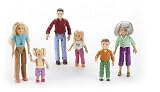 Fisher Price Loving Family Figures:Grandma, Brother, Mom, Dad, Toddler & Sister