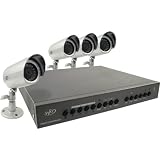 SVAT CV0204DVR Web-Ready DVR Security System  with 4 High-Resolution Indoor/Outdoor Night Vision Surveillance Cameras