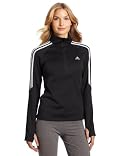adidas Women's Response Fleece Long Sleeve Half Zip Top