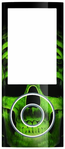 Skinit Protective Skin for iPod Classic 5G (Green Skulls)
