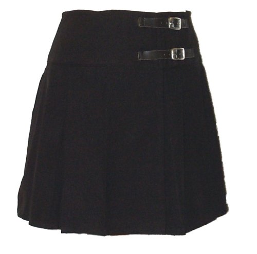 Kilt - mit Falten - zum Wickeln - 51 cm - 66 cm-116 - 8 cm