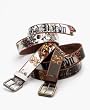Ed Hardy Skull and Rose Tattoo Belt
