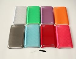 iPod touch 4th Generation Colorful Case with Screen Protector and Dust Plug (8 Pack)