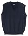 Port Authority Signature Mens V-Neck Sweater Vest (SW276) Large Navy