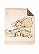 Julius Zöllner 9630010035 - Pooh und Tigger Jacquard-Decke gewebt, 75x100 cm