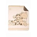 Julius Z�llner 9630010035 - Pooh und Tigger Jacquard-Decke gewebt, 75x100 cm