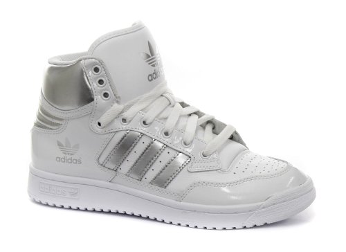Adidas Originals Centennial Mid White Silver Mens Sneakers product image