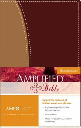 Buy Bible Amplified Duo-tone Burgundy/tan online at Discounted New and Used prices. Delivered to your door with Off-The-Bookshelf.