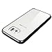 LUVVITT Galaxy S6 Case, [Clearview] Hybrid Scratch Resistant Back Cover with Shock Absorbing Bumper for Samsung Galaxy S6 - Clear/Black