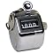 Tally i hand model tally counter, registers 0-9999, chrome