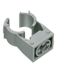 Arlington NM2015-100 Gray One-Piece Non-Metallic UV-Rated Quick-Latch Pipe Hanger, 100-Pack, 3/4-Inch RIGID