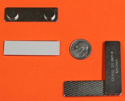 10 Magnetic Badge Holders Name Badge Magnets - Name Tag Magnets On Sale