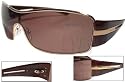 AUTHENTIC PRADA SPR56H 5AK-8C1 GOLD BROWN SHADES SUNGLASSES
