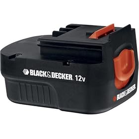 Click here to buy Black and Decker HPB12 12 Volt Slide Pack Battery by Black & Decker.