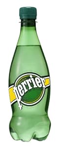 Perrier Sparkling Natural Mineral Water, 16.9-ounce plastic deposit bottles (Pack of 24)