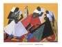 Barber Shop, 1946 by Jacob Lawrence - 24 x 32 inches - Fine Art Print / Poster