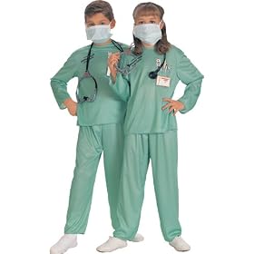 ER Doctor Halloween Costume - Child Size 4-6