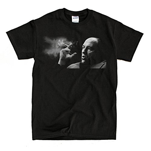 Tony Soprano Smoking Mens Black T-shirt